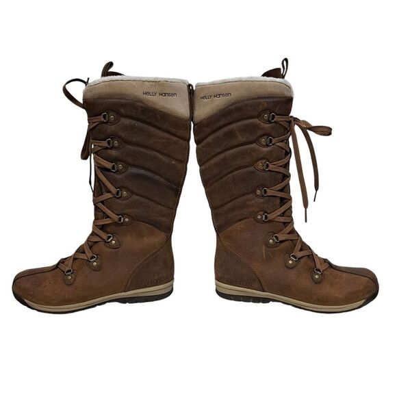 Helly Hansen Waterproof SKULD 3 Lace Up Lined Winter Boots Cornstalk/Slate Sz 6 - Picture 15 of 17